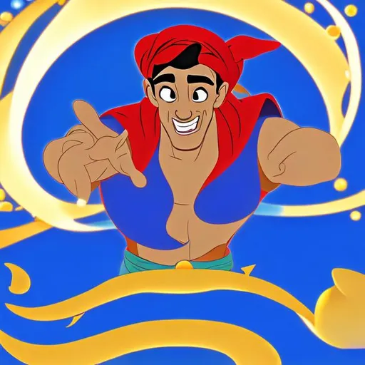 Prompt: Aladdin youtube channel logo

