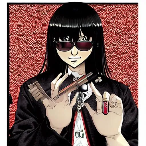 Gucci MF Shades. Anime. Manga. Violence. Junji Ito.