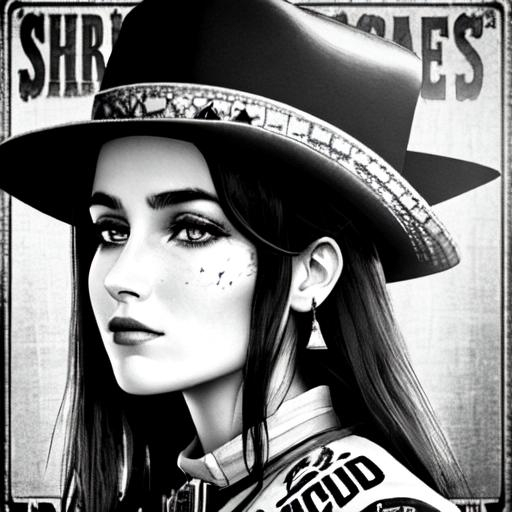 a wild west sherifs poster, bounty poster, wanted de... | OpenArt