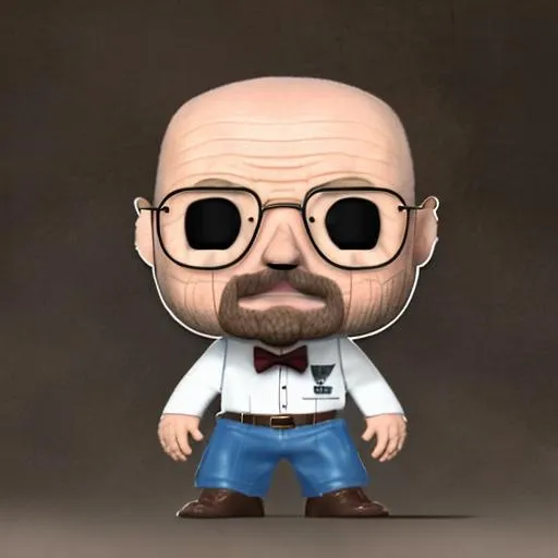 Prompt: Walter White Funko Pop please and thank you