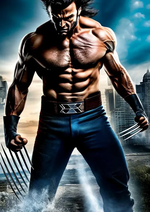 Prompt: High-resolution hyperrealistic photo of x-man colossus peter rasputin merged with wolverine, uhd, hdr, 64k