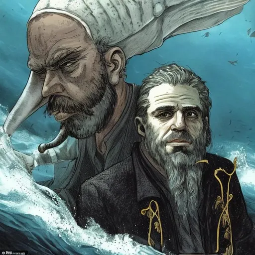 Prompt: The role of King Ahab played by Hunter Biden
