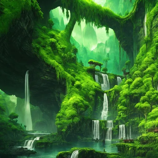 Prompt: Green road,perfect composition, hyperrealistic, super detailed,  cinematic look, fantasy art, ultra detailed, 64k resolution, , intricate details, , waterfalls background ,sharp focus, studio photo, intricate details, highly detailed,
 
