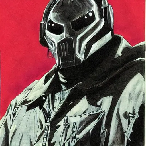 MF DOOM by Takehiko Inoue | OpenArt