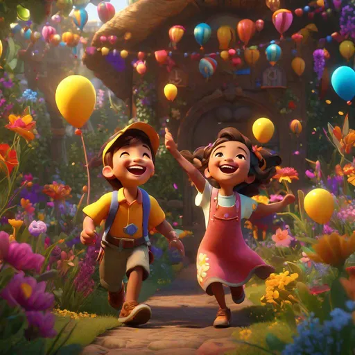 Prompt: "Pure Joy! :: creation that captures the essence of unbridled happiness! :: joyful characters with perfectly drawn faces :: heartwarming scene that radiates happiness :: vibrant colors :: sharp focus"
"detailed matte painting, deep color, fantastical, intricate detail, splash screen, complementary colors, fantasy concept art, 8k resolution trending on Artstation Unreal Engine 5"