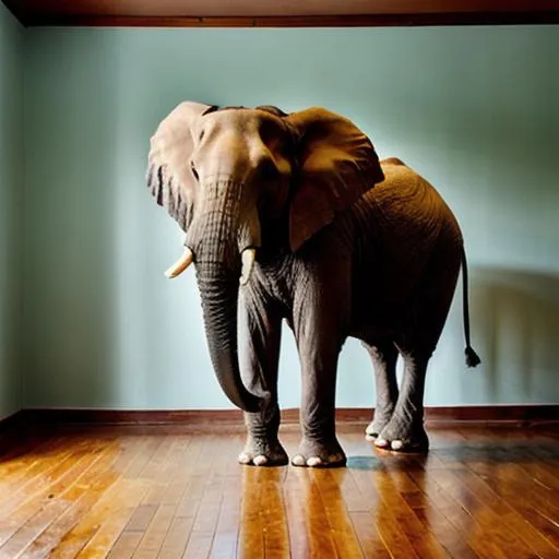 Prompt: The elephant in the room