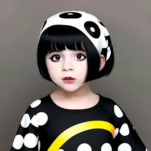 Cute Panda Costume for Kids