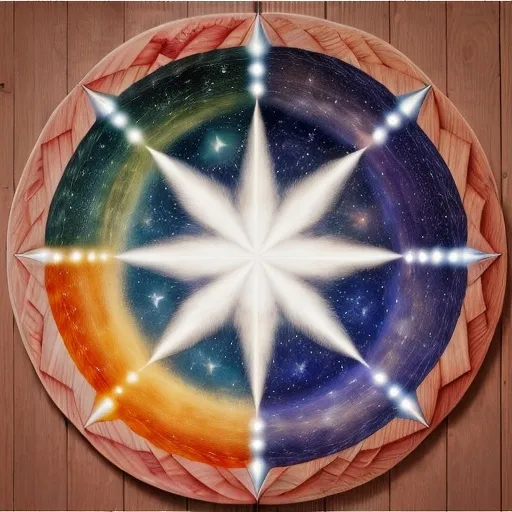 Prompt: Mesopotamia, ancient greece,  celestial, wooden triangle