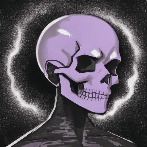 Prompt: Cosmic skull bald

