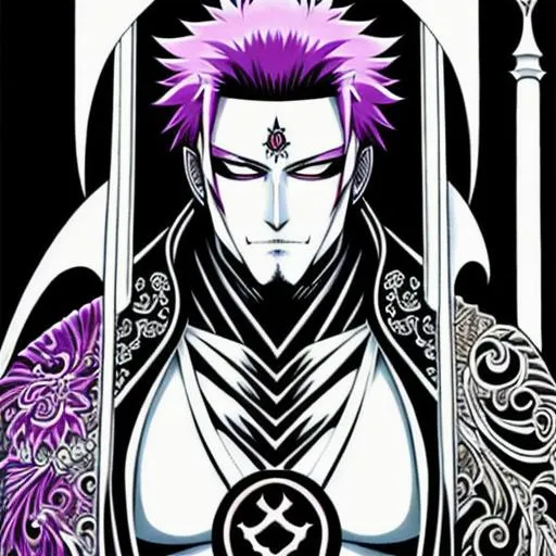 Male Soul Reaper Mixed with Hollow, Bon Kai, Resurre...