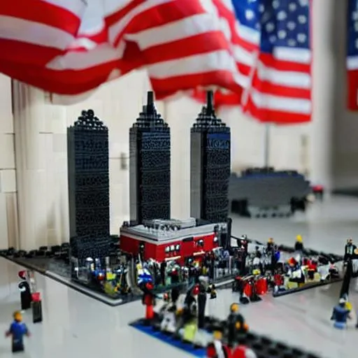 9/11 memorial lego set | OpenArt