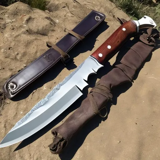 Prompt: Bowie knife
