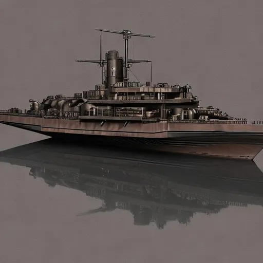 Prompt: ISO METRIC art of a Civil war IRONCLAD