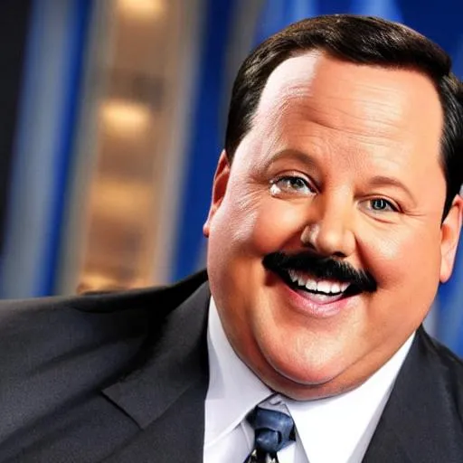 Prompt: Paul Blart as an anime character