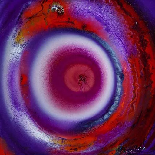 Prompt: purple vortex, red tide, abstract by Lombardzon Gren-Gren.