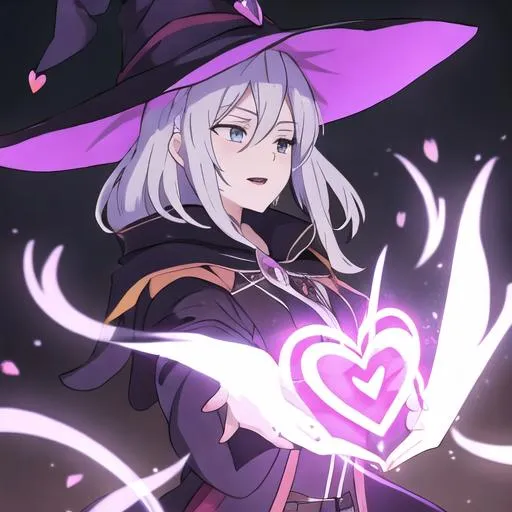 Prompt: A witch performing a love spell