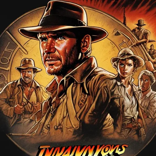 Prompt: Indiana jones and the dial of destiny 