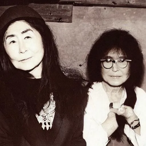 Prompt: Yoko ono