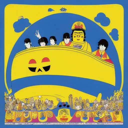 Prompt: Yellow Submarine