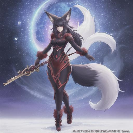 fox woman warrior, fursona, furry art, anthro, detai... | OpenArt