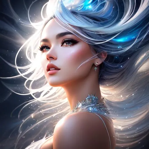 Prompt: ultra detailed full body artistic photography, sun aura, breeze , storm, thunder, lightning   ,detailed gorgeous face, dreamy, glowing, backlit, glamour, glimmer, shadows, oil on canvas, brush strokes, smooth, ultra high definition, 16k, unreal engine 5, ultra sharp focus, art by alberto seveso, artgerm, loish, sf, intricate artwork masterpiece, ominous, matte painting movie poster, golden ratio, trending on cgsociety, intricate, epic, trending on artstation, by artgerm, h. r. giger and beksinski, highly detailed, vibrant, production cinematic character render, ultra high quality female beautiful face.