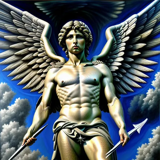 Prompt: Archangel Michael realism