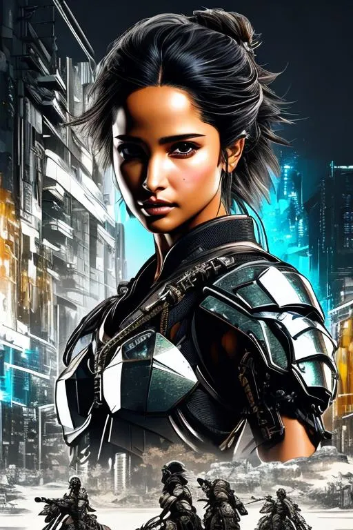 Prompt: (((Yoji Shinkawa))), sticker of ultra detailed portrait of Naomi Scott in Lancelot armour, full body, high quality cell shaded illustration in post apocalyptic style by Yoji Shinkawa, ((full body)), dynamic pose, perfect anatomy, centered, freedom, soul, Brown long hair, approach to perfection, cell shading, 4k , cinematic dramatic atmosphere, watercolor painting, global illumination, detailed and intricate environment, artstation, concept art, fluid and sharp focus, volumetric lighting, cinematic lighting, Art by Yoji Shinkawa