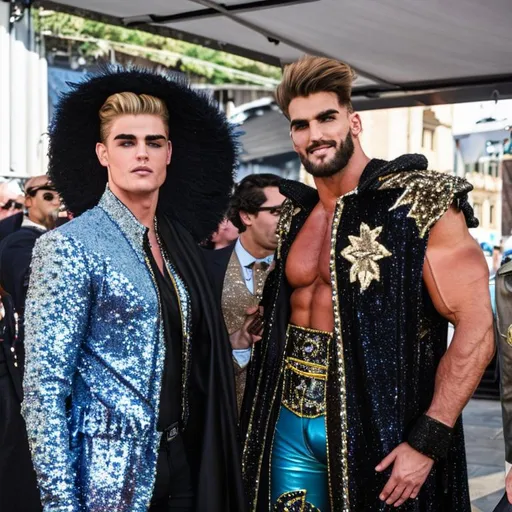 30 foot tall bodybuilder vs 7-foot-tall runway model&mldr;