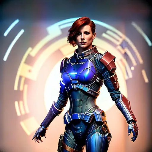 A Female Commander Shepard From Mass Effect Dandd Fa Openart 0710