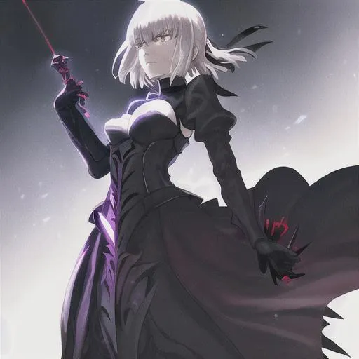 Prompt: Saber alter Fate