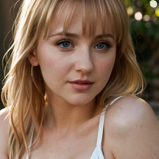 Prompt: photo realistic portrait of Melissa Rauch for playboy centerfold, ideal human, photography, ultra details, natural light photo, highly detailed,4k