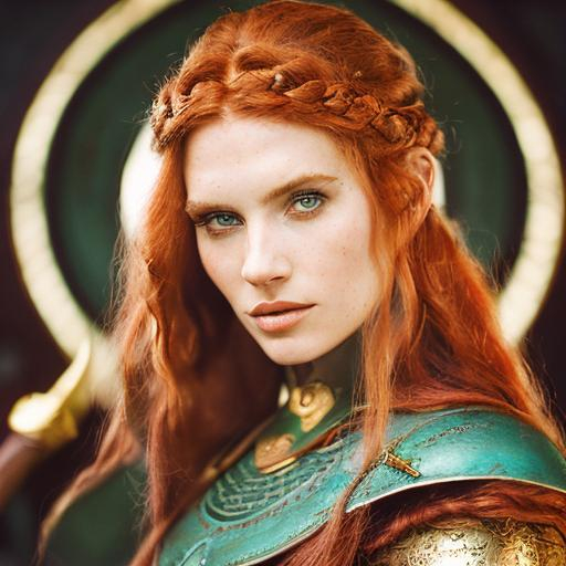 ((Viking woman)) (((realistic pretty face))), realis... | OpenArt