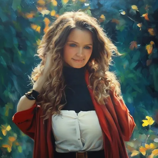 Prompt: ( Realistic photo, professional photo, oil painting) 