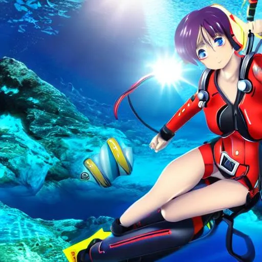 Scuba Diving Anime | Anime-Planet