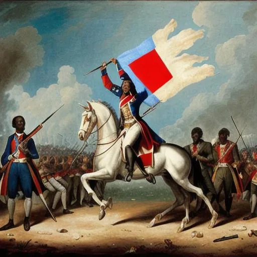 Prompt: Haitian revolution 1804 overture
