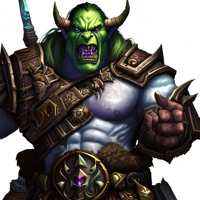 World Of Warcraft Orc Schamane