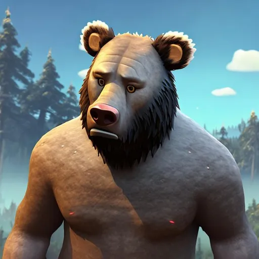 Man bear pig avatar