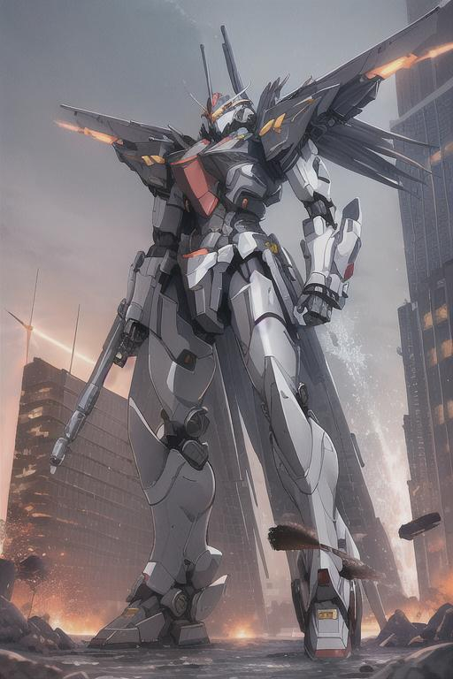 Mecha, Metal, Defend, Swarm, Squared Armor, Long Leg