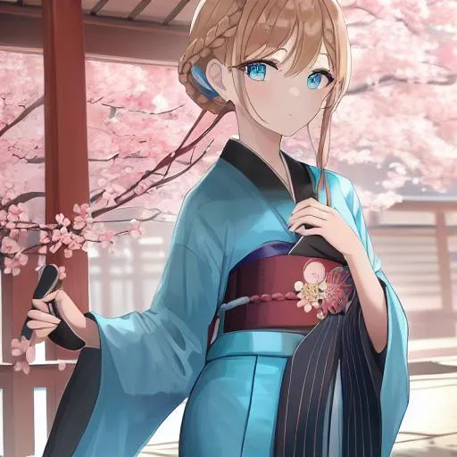 Kimono Blonda