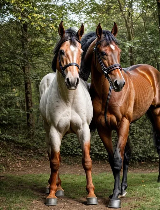 Prompt: Ultra realistic, beautiful horse, perfect Symetric