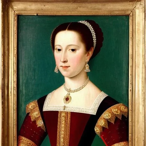 portrait of a 16th-century Spanish princess | OpenArt