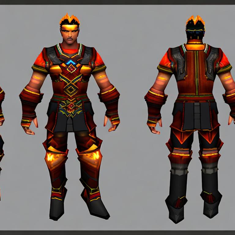 Fire Rod Spectrum of Blaze Wild Storm Bringer Viking of Old