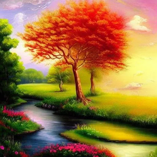 Prompt: Beautiful panting 