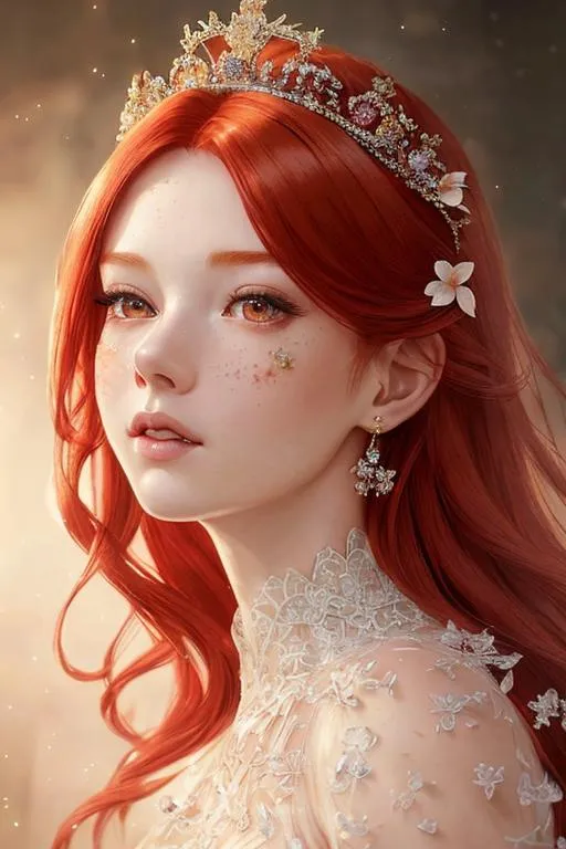 Prompt: ((best quality)), ((masterpiece)), ((realistic)), (detailed) illustration photographic , beautiful face, cute, queen, red hair colour, perfect composition,elegant, hd octane render, messy wob cut,high resolution scan, masterpiece, hyperrealism, delicate detailed complex, highly detailed, intricate detailed, volumetric lighting, light reflection, highly detailed concept art, trending on artstation, vivid colors, melancholic, cold background, loneliness, depressing, hopelessness, suffering
(((close up face shoot))), dim lights, 8k uhd, realistic, Nikon z9, raytracing, focus face, (sharpness:2. 0)