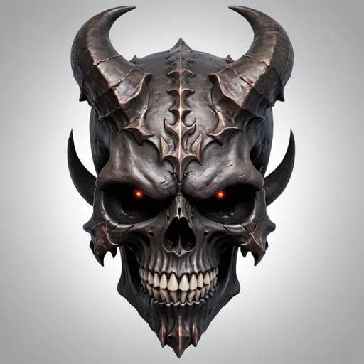 Prompt: Demon skull 