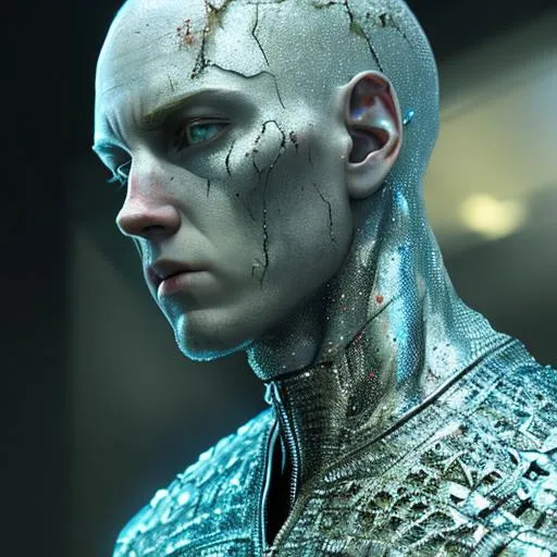 Prompt: Eminem, as alien, extremely, detailed environment, intricate, detailed skin, natural colors , professionally color graded, photorealism, 8k, moody lighting.