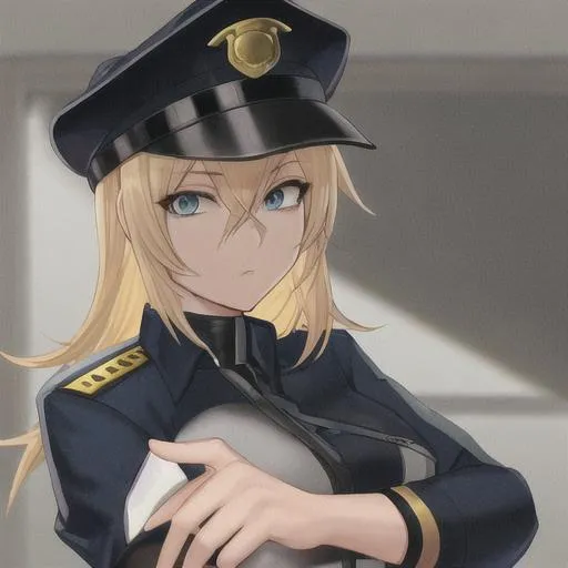 anime girl cop