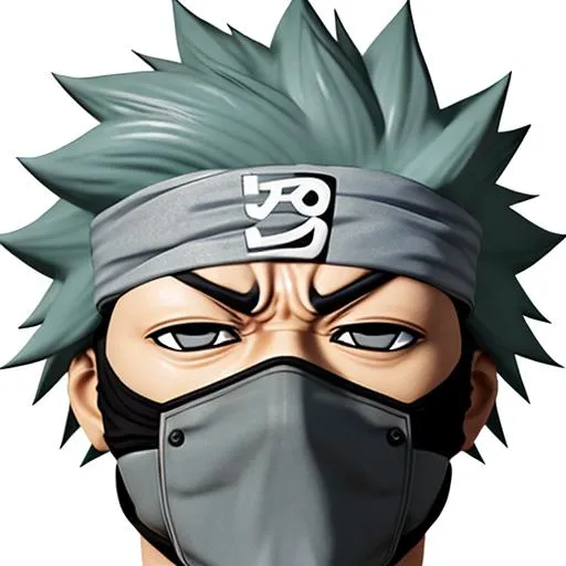 Kakashi-sensei's face?!, an art print by SnailRoyal - INPRNT