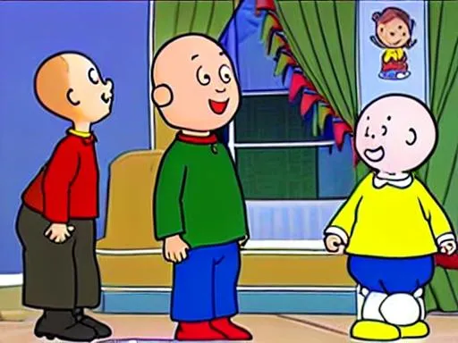 AI Art Generator: Caillou