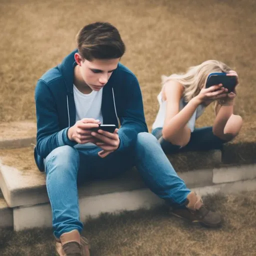 Prompt: Social Media and Teens. The Growing Dangers of Addiction and Digital Stress
